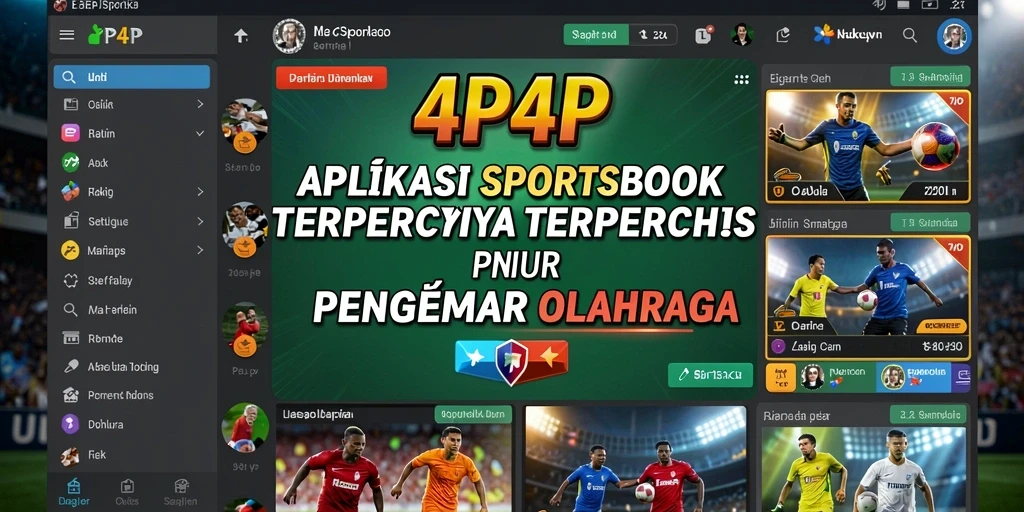 Tampilan gameplay Sportsbook 4P4P yang mendebarkan.