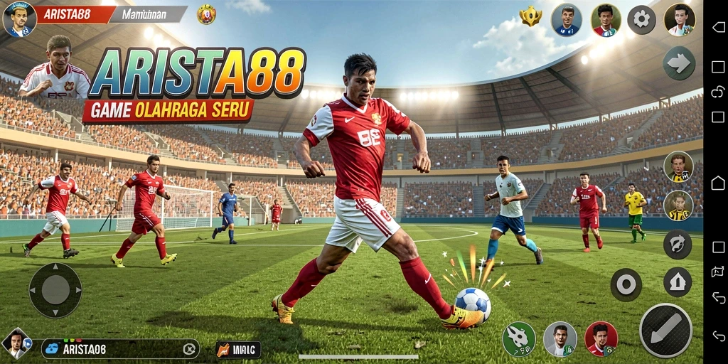 Tampilan gameplay ARISTA88 yang menegangkan dan seru.