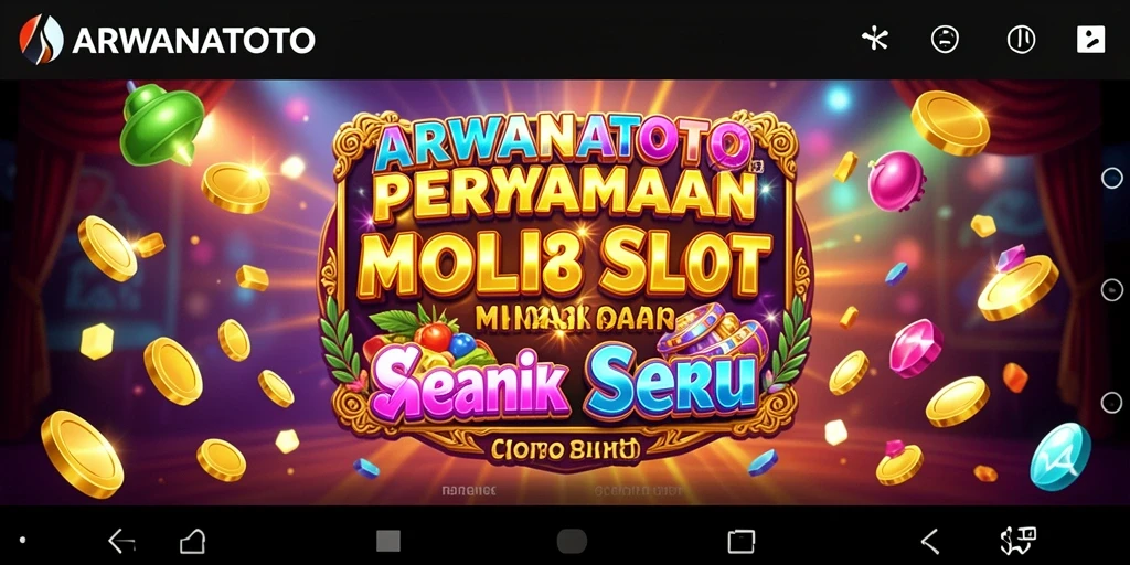 Tampilan menarik dari gameplay Slot ARWANATOTO.