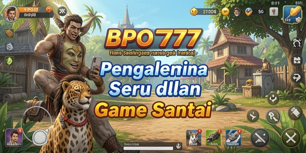 Tampilan gameplay utama BPO777 yang menarik dan interaktif.