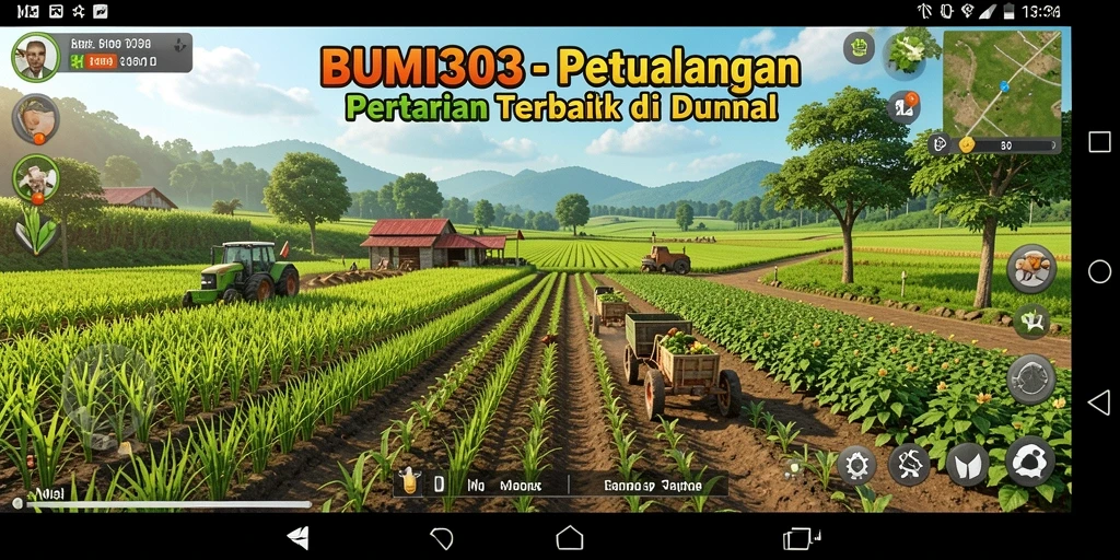 Tampilan menarik dari gameplay BUMI303 yang seru dan interaktif.
