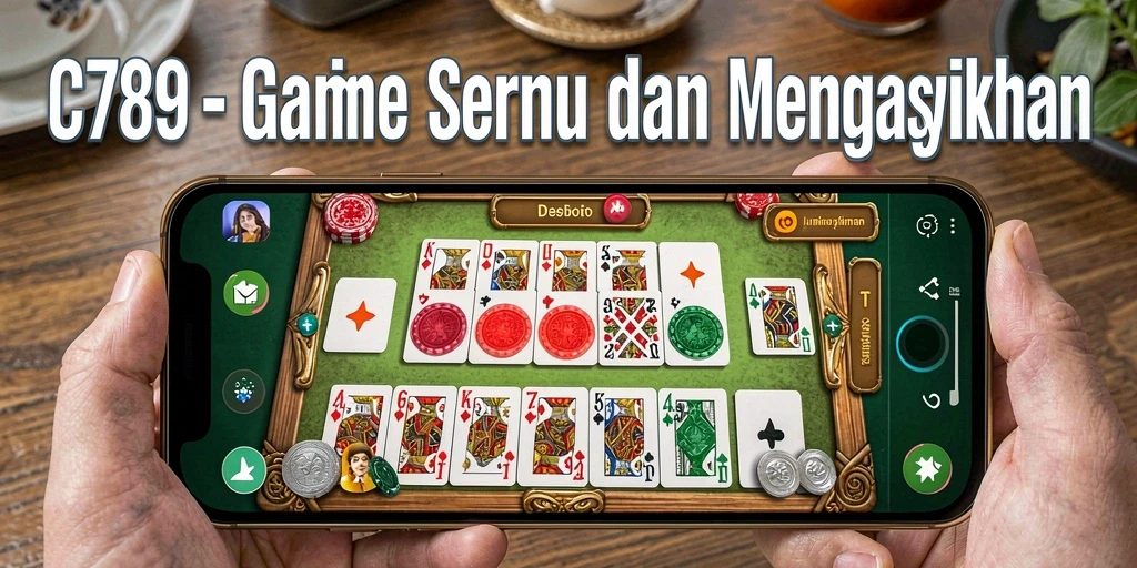 Tampilan gameplay menarik dari C789 permainan Domino.