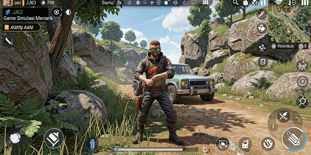 Tampilan gameplay <strong>JJ62</strong> yang menarik di dunia simulasi.