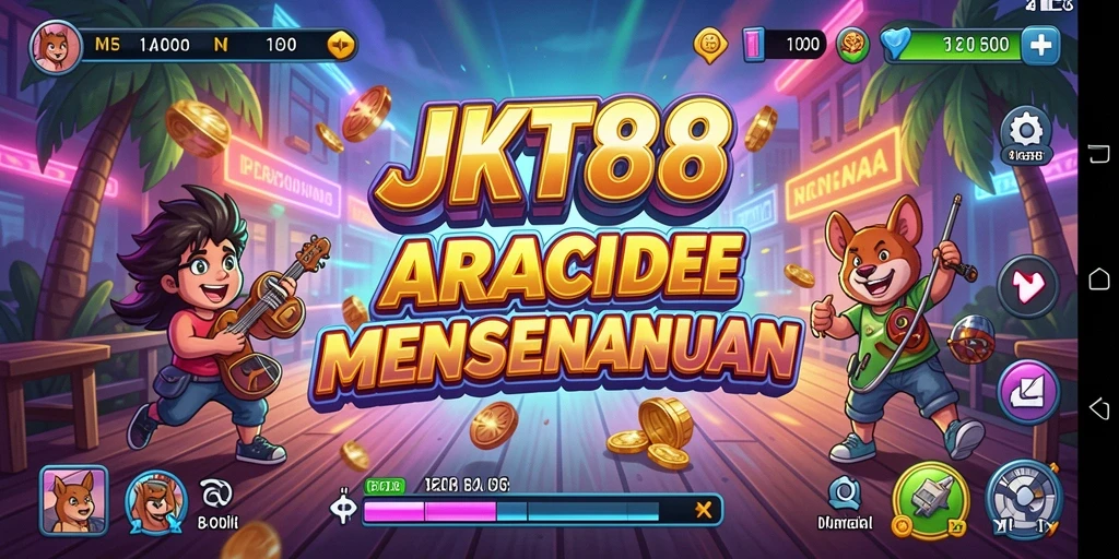 Tampilan menarik dari gameplay JKT88 yang menampilkan aksi arcade seru.