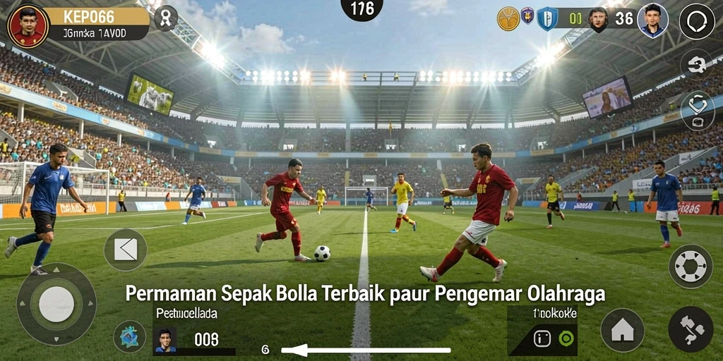 Gameplay KEPO66 yang mendebarkan di lapangan virtual.