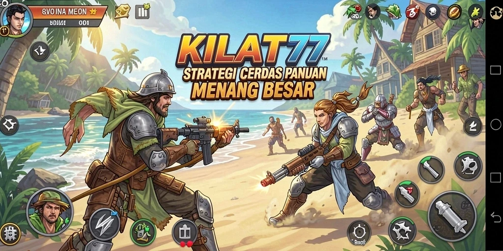 Tampilan gameplay KILAT77 yang menarik dan dinamis.