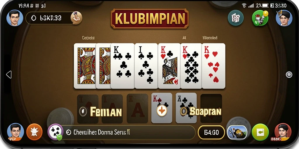 Tampilan screenshot gameplay KLUBIMPIAN yang menarik dan seru.
