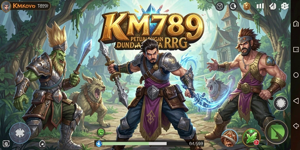 Tampilan gameplay <strong>KM789</strong> yang seru dan penuh aksi menarik perhatian para pemain.