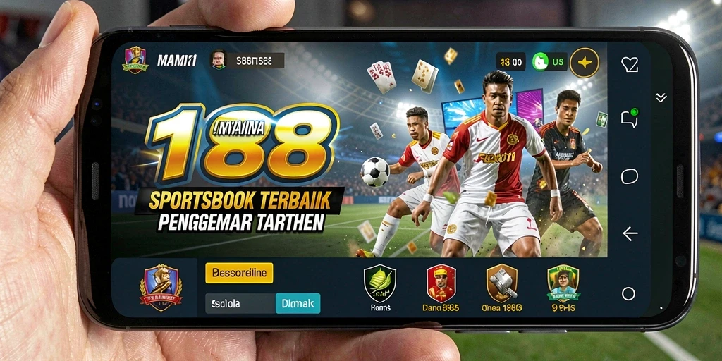 Screenshot utama MAMI188 menampilkan gameplay taruhan olahraga yang seru.