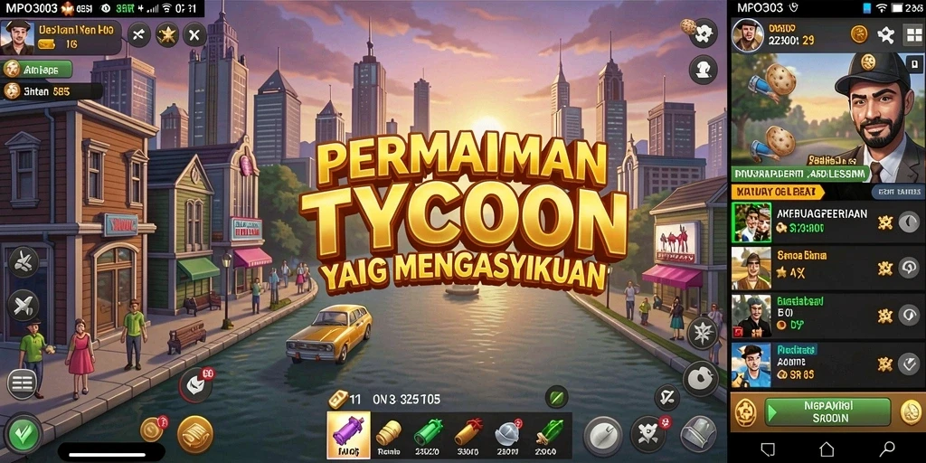 Tampilan gameplay MPO303 yang seru dan menantang di genre Tycoon.