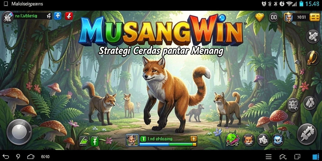 Gameplay seru dan strategis di MUSANGWIN.
