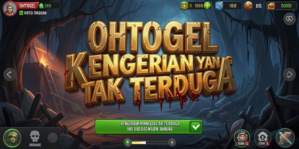Gameplay OHTOGEL menampilkan suasana Horror yang menegangkan dan mendebarkan.