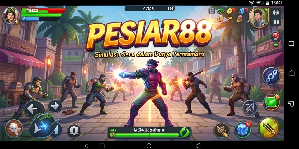 Tampilan gameplay PESIAR88 yang mengasyikkan dan interaktif.