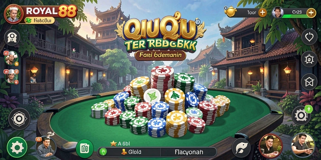 Tampilan gameplay seru dan menegangkan di ROYAL88.