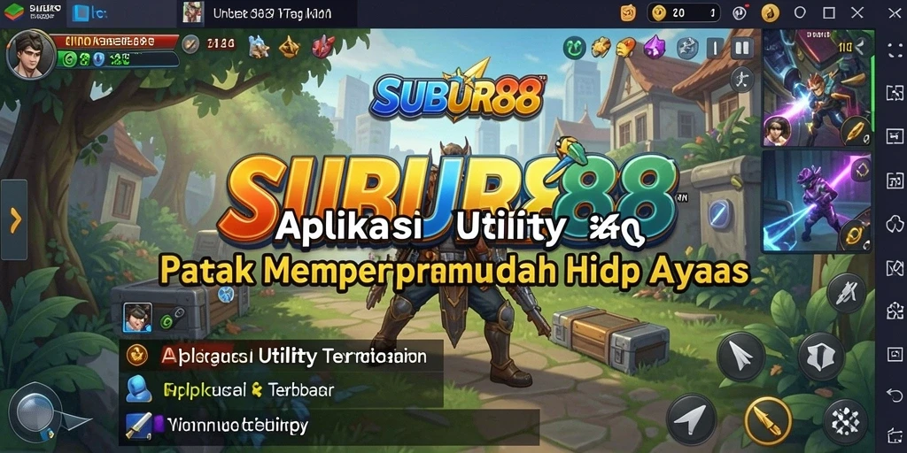 Screenshot utama SUBUR88 yang menunjukkan fitur pengingat yang user-friendly.