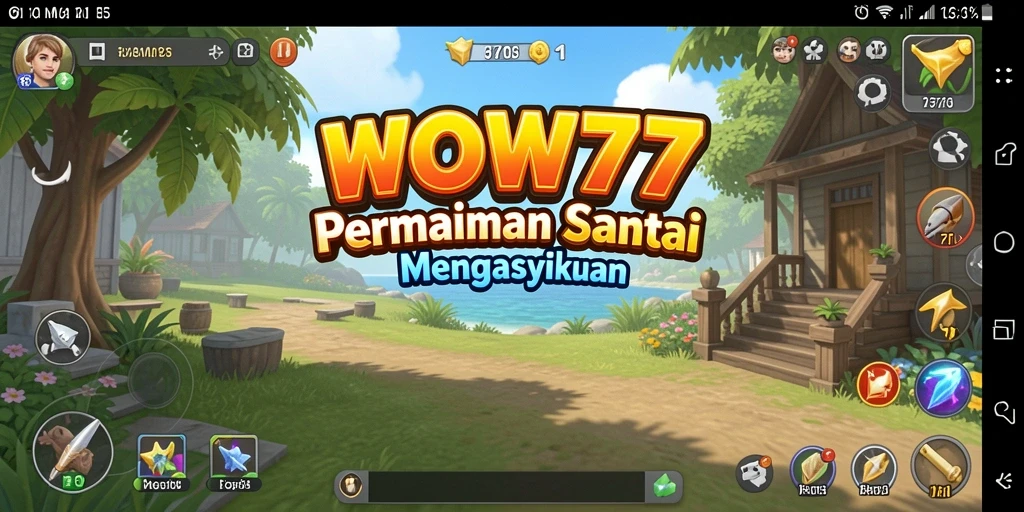 Tangkapan layar gameplay WOW77 yang menarik dan menghibur.